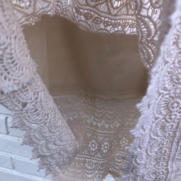 Cottagecore crochet midi pencil skirt 3X - Picture 5 of 8